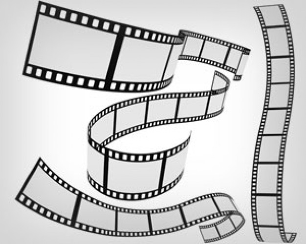 14 Movie Roll Film Vector Images