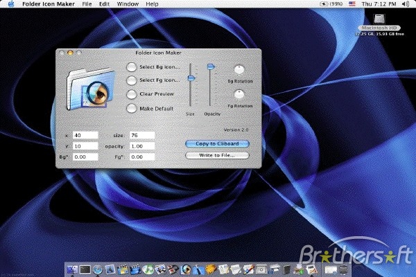 Folder Free Icon Maker for Mac