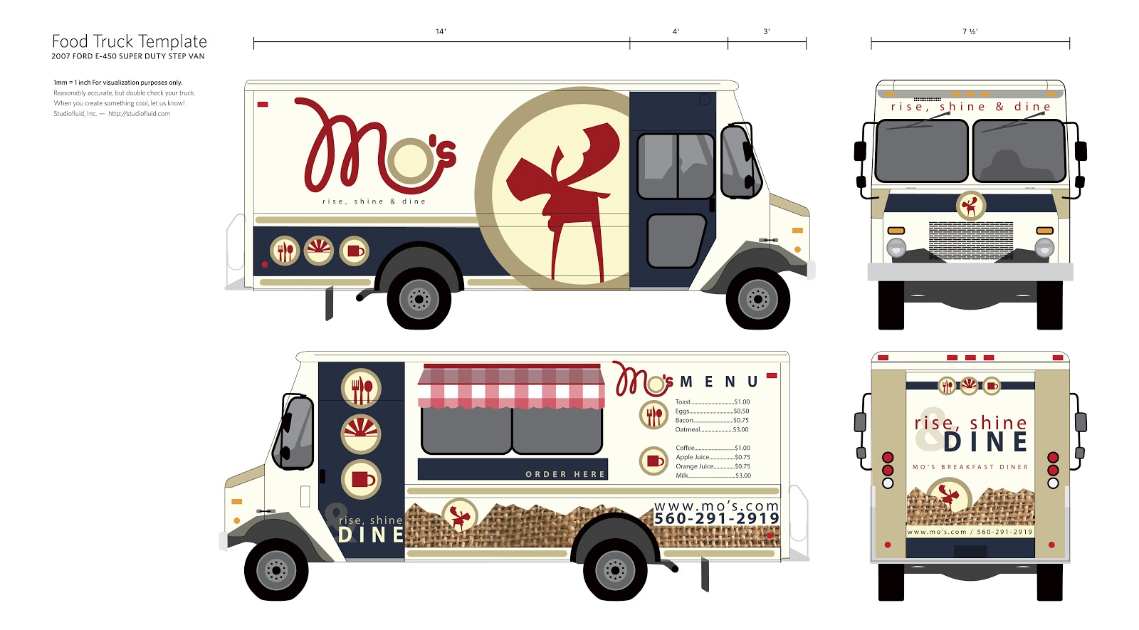 Food Truck Design Template