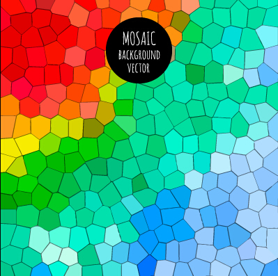 Free Background Multicolor Mosaic