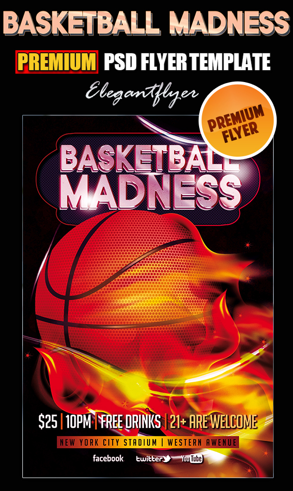 Free Basketball Flyers Photoshop Templates Free Basketball Flyers Photoshop Templates