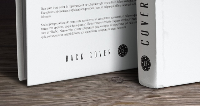 Free Book Cover Mockup Template PSD