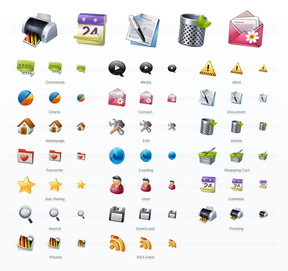 15 Free Icon Sets PNG Commercial Use Images