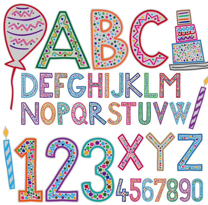 Free Cartoon Alphabet Letters