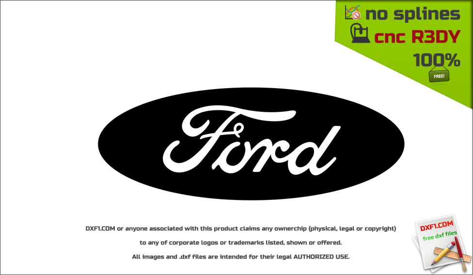 Free Dxf Ford Logo