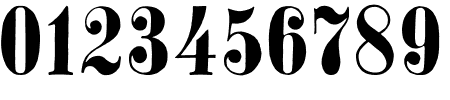 6 Fancy Number Fonts Images