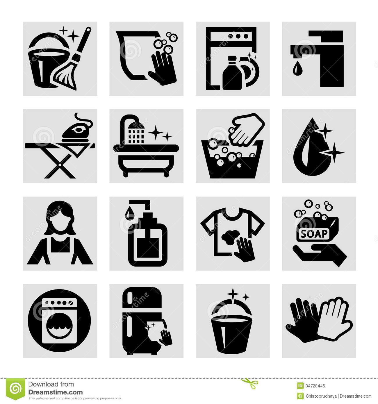 Free Icon Vector Art House Cleaning Images