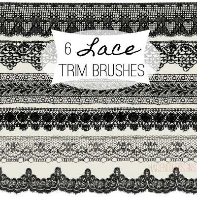 Free Lace Photoshop Brush