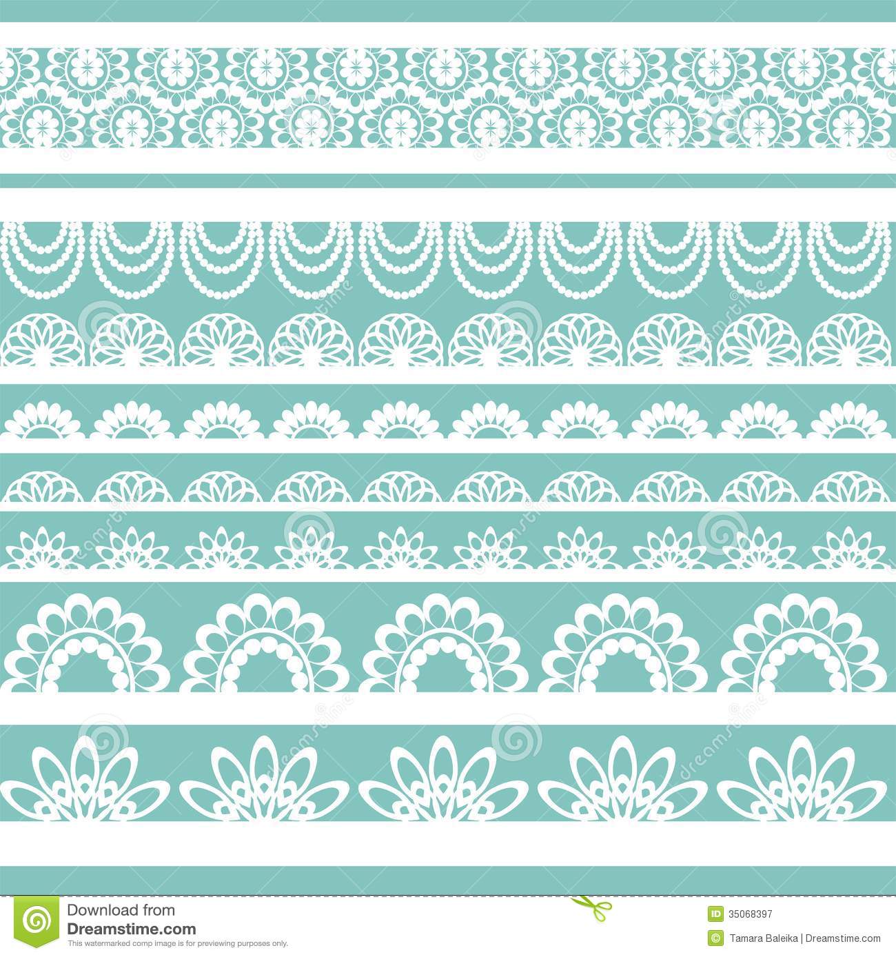 Free Lace Trim Vector