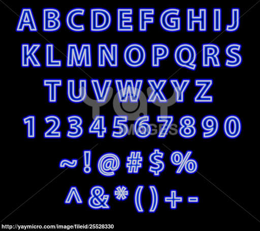 Free Neon Font Free Neon Font