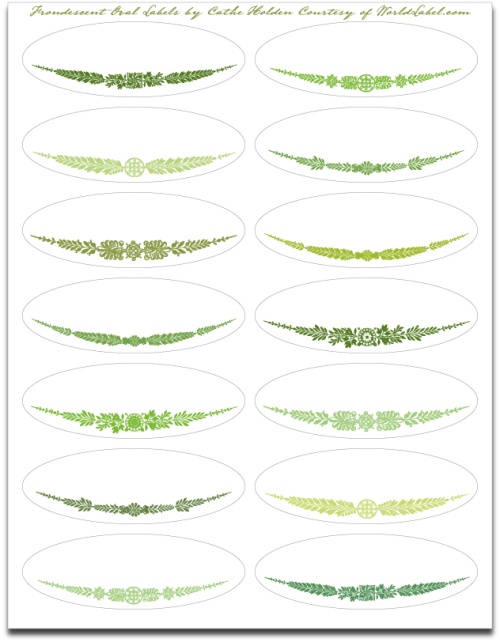 Free Oval Label Templates Printable Free Oval Label Templates Printable