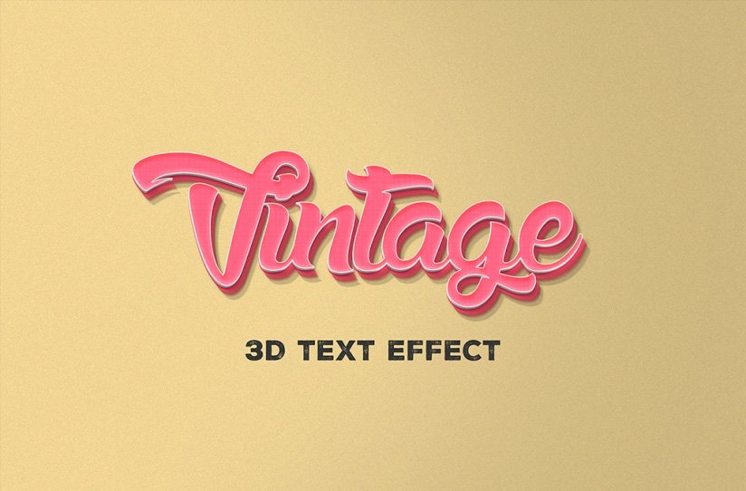 Free Photoshop Text Effects PSD