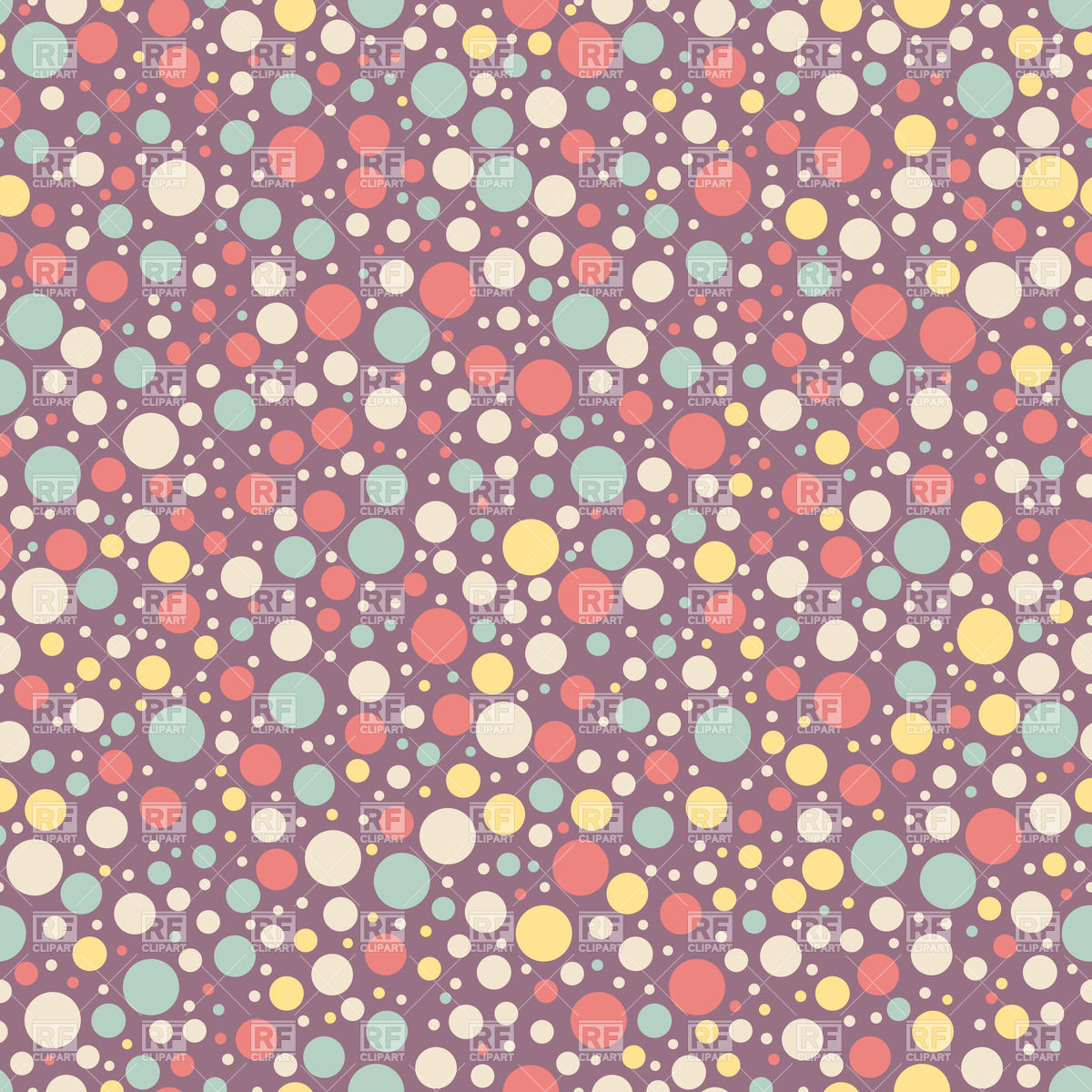 Free Polka Dot Vector Patterns