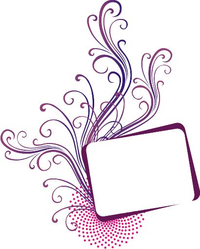 Free Swirly Vector Frame