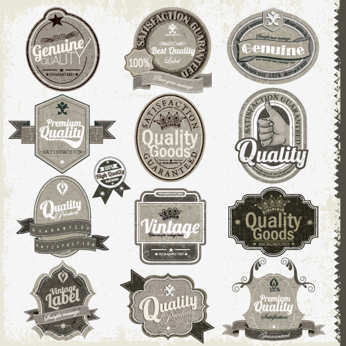 Free Vintage Badge Vector Logos