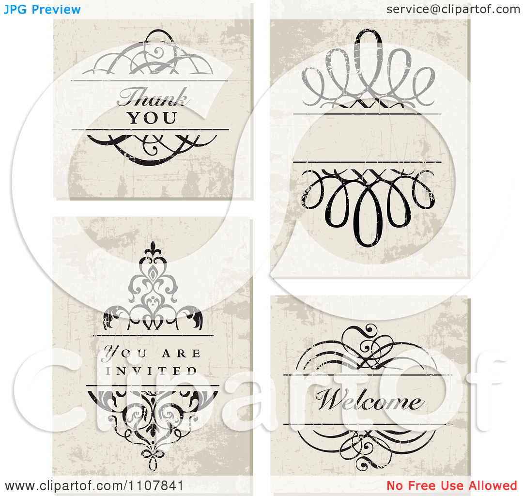 Free Wedding Invitation Clip Art