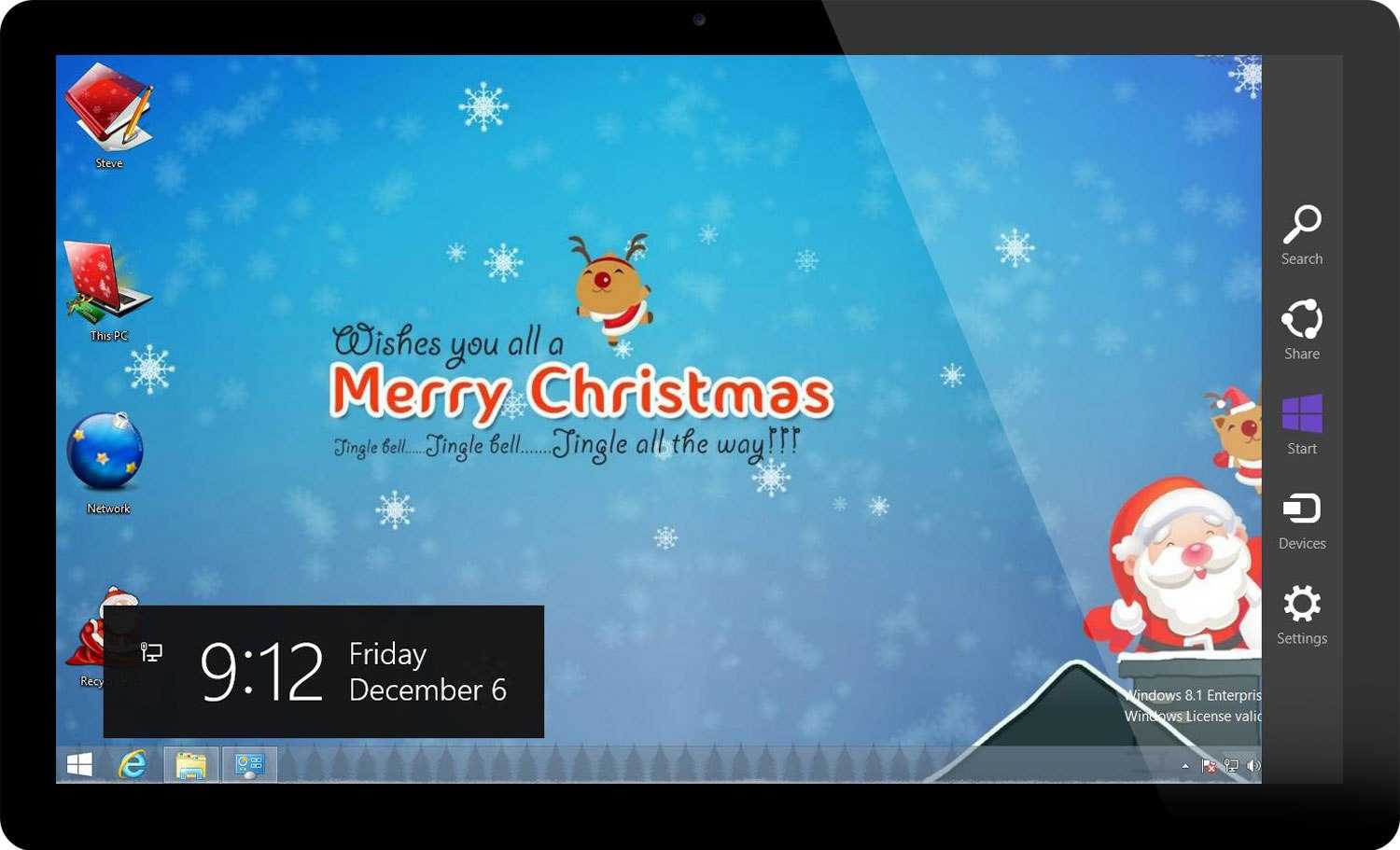 Funny Christmas Themes Windows 7
