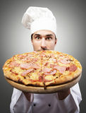 Funny Pizza Chef