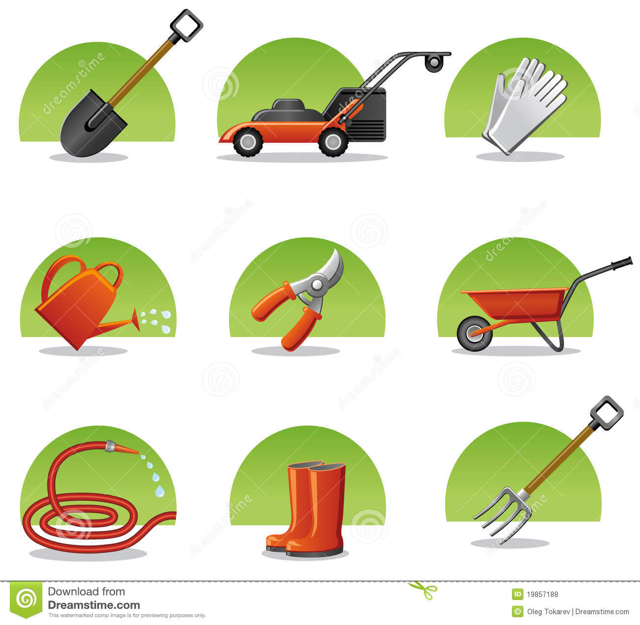 Garden Tools Clip Art