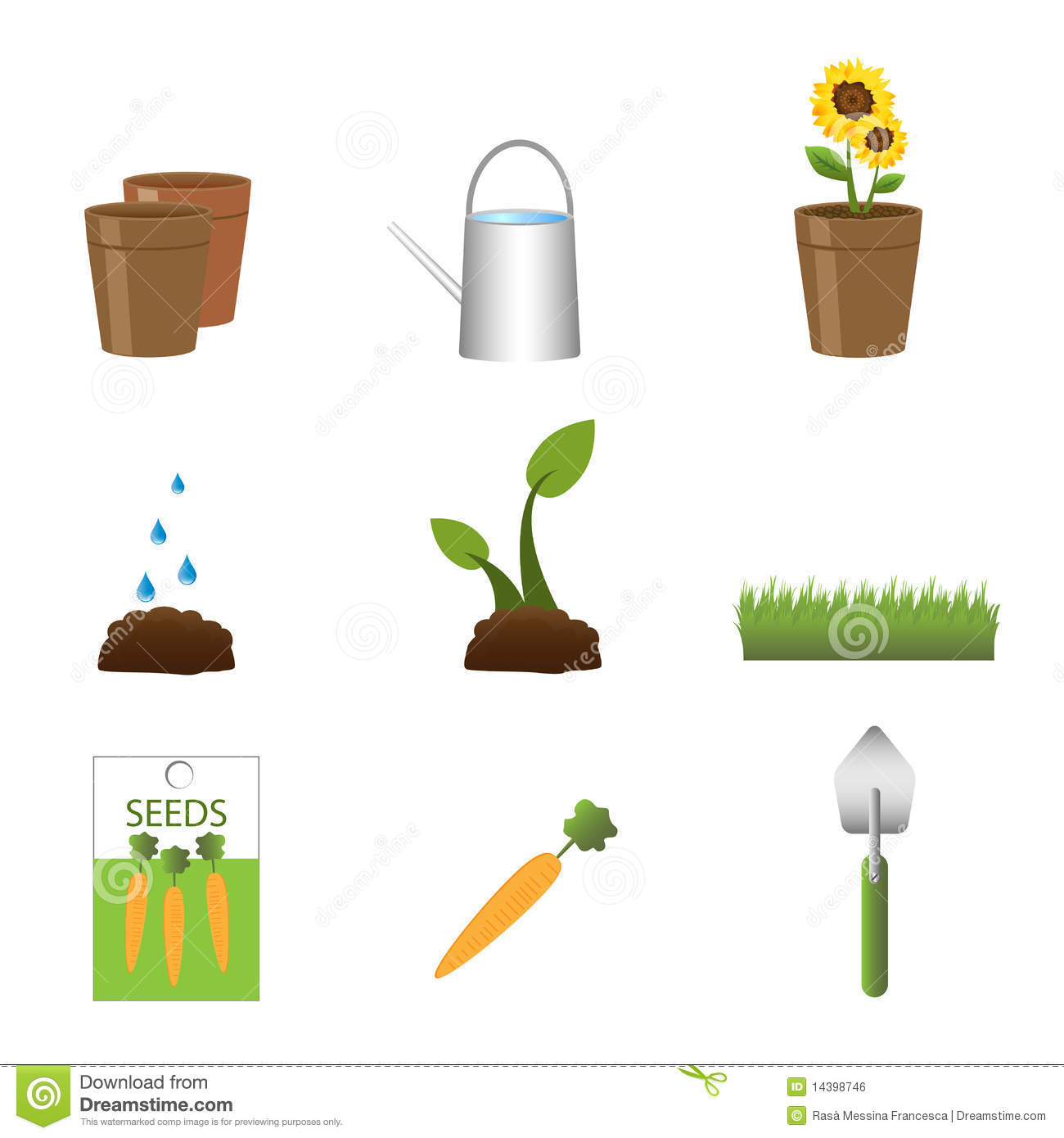 Gardening Icons Free