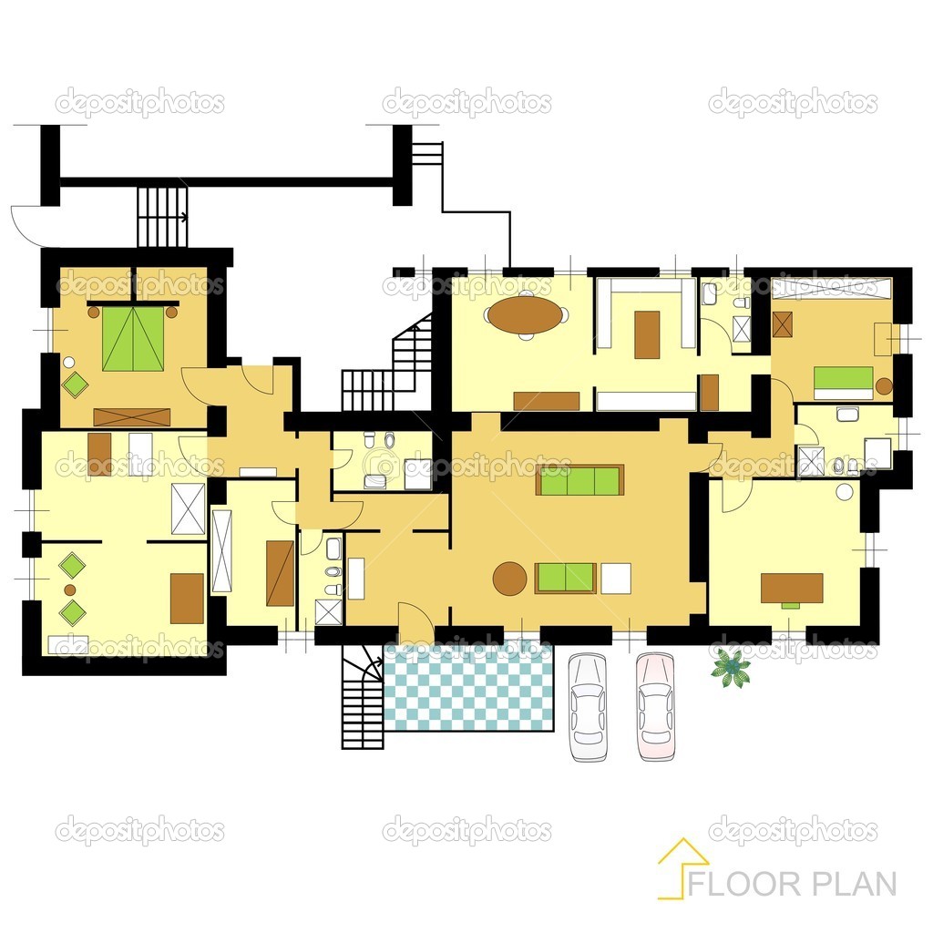 Google Floor Plan Vector