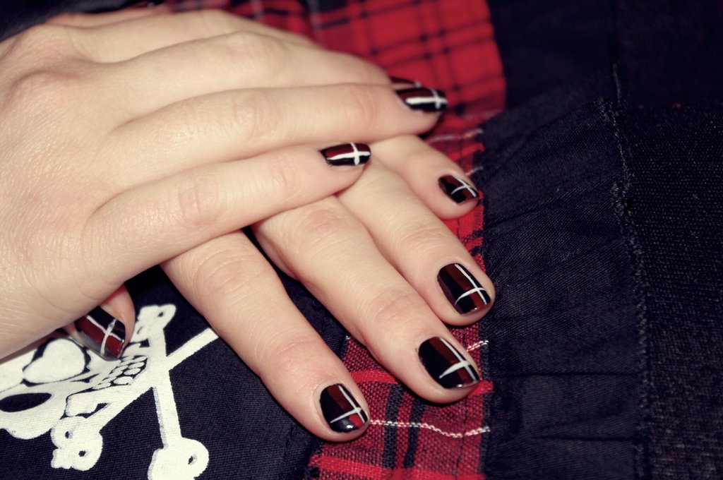 Gothic Nail Art Designs