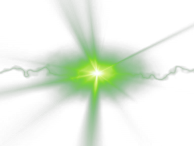 11 PSDs Green Light Flare Images