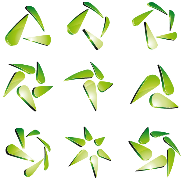 Green Logo Design Vector