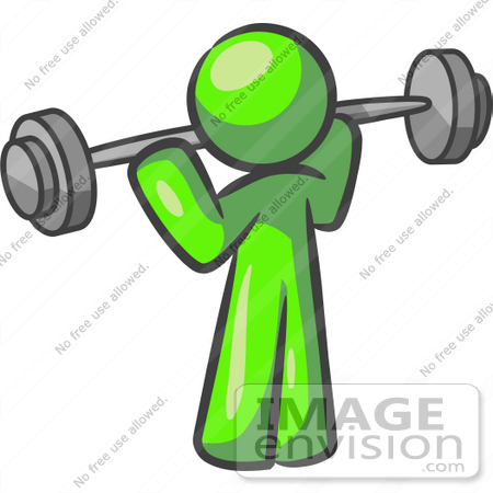 Guy Working Out Clip Art