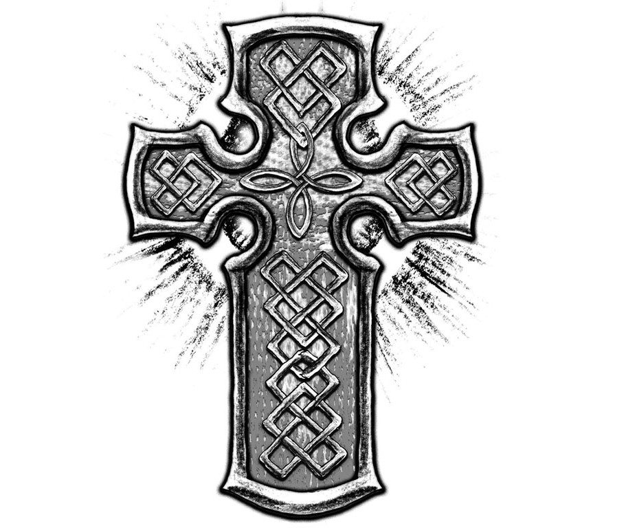 Holy Cross Tattoo Design