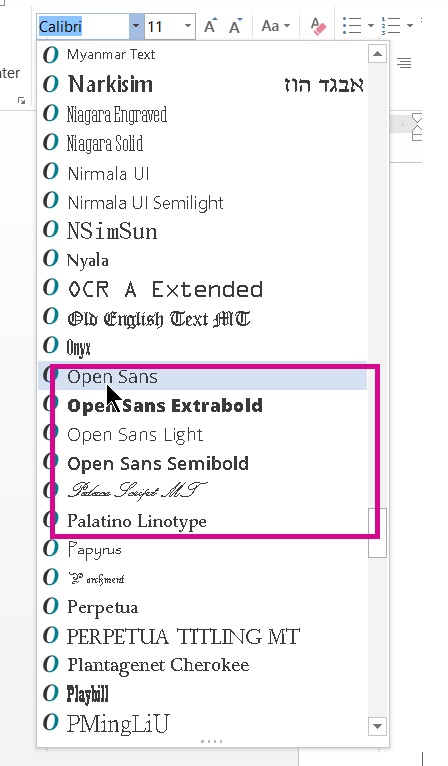 How to Add Fonts to Microsoft Word