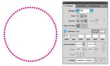 How to Make Dotted Line Circle in Photoshop