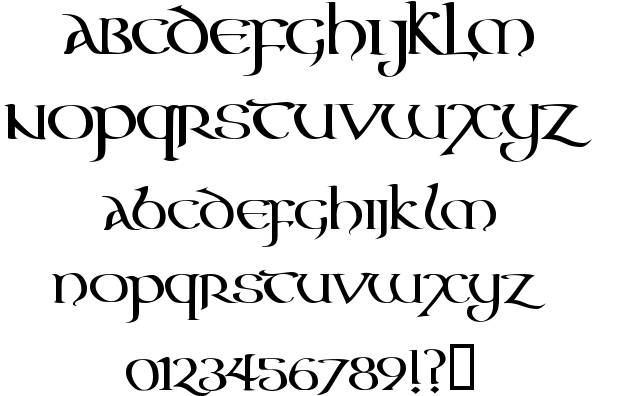 Irish Celtic Fonts Alphabets Irish Celtic Fonts Alphabets