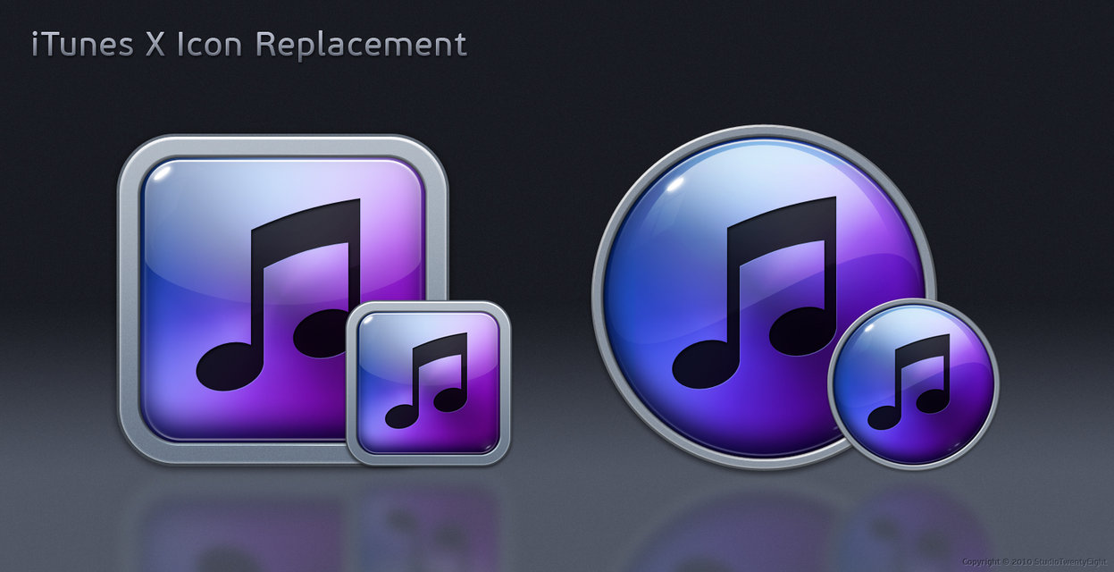 iTunes Icon Replacement