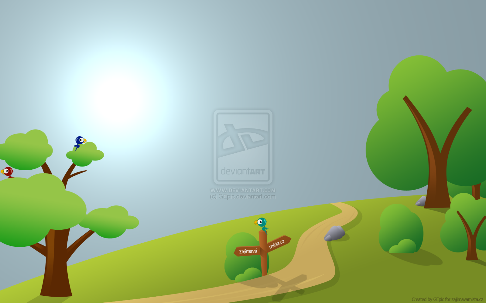 Landscape Vector Art