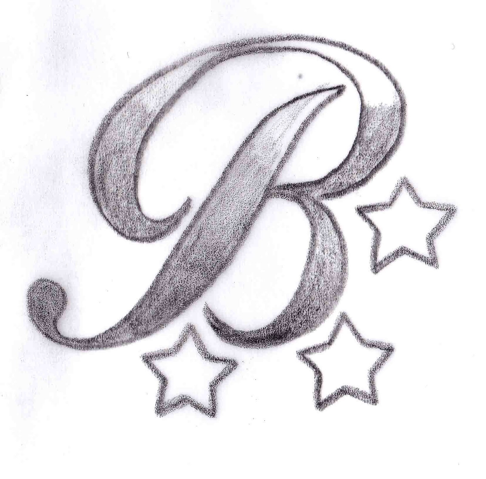 Letter B Tattoo Designs