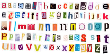 8 Cut Out Letters Font Images