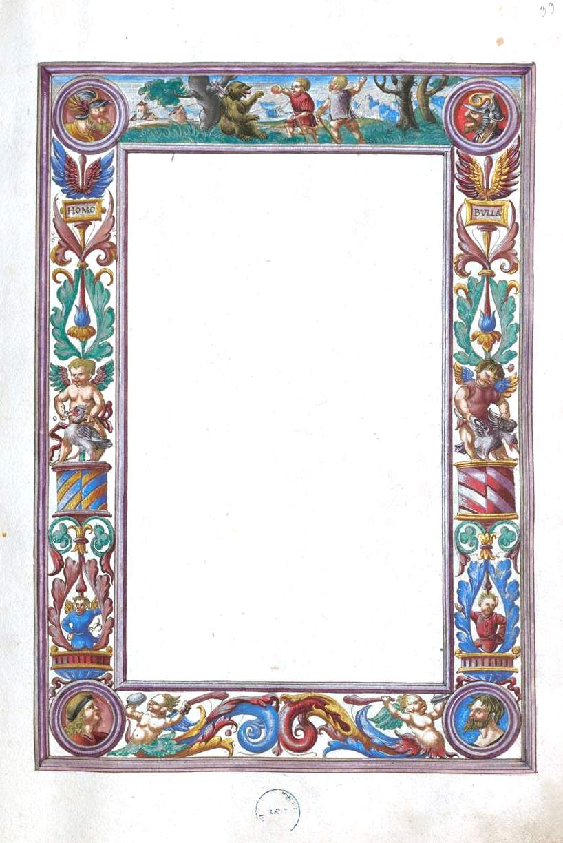 Medieval Page Border Designs Medieval Page Border Designs