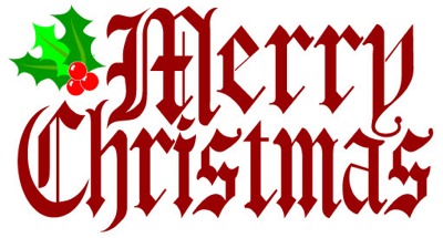 Merry Christmas Old English Font