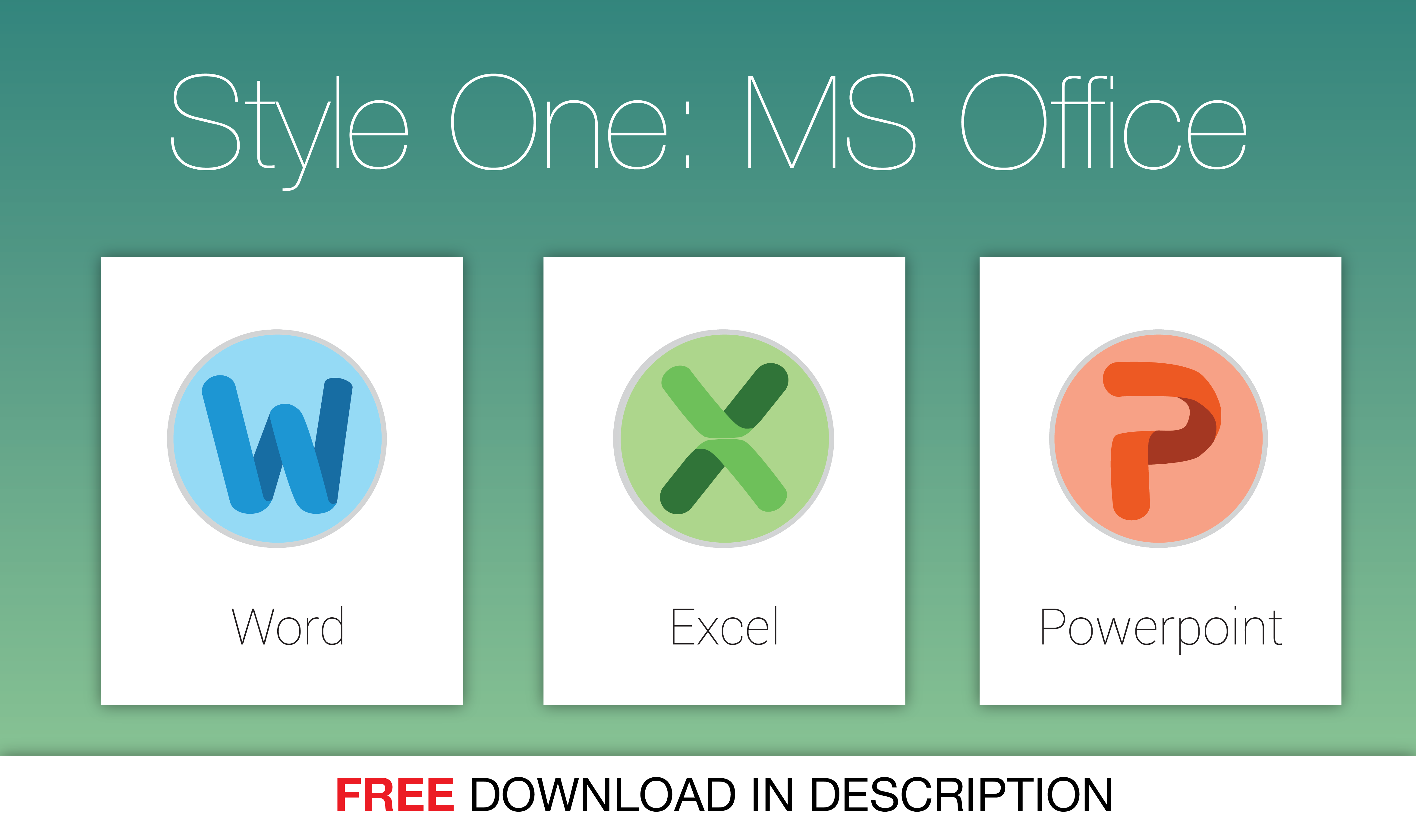 Microsoft Office 2013 Icons