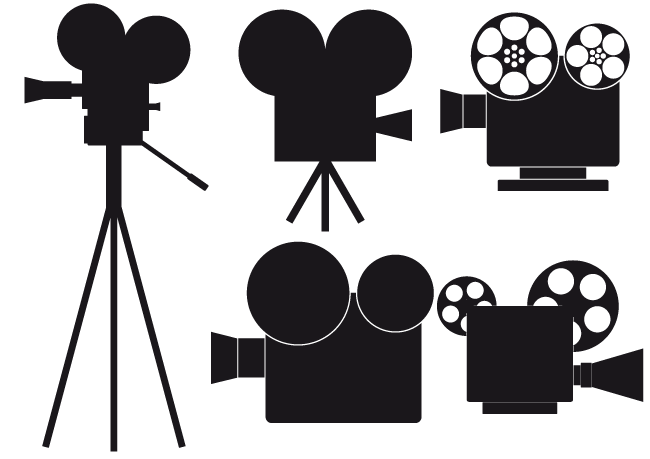 Movie Camera Vector