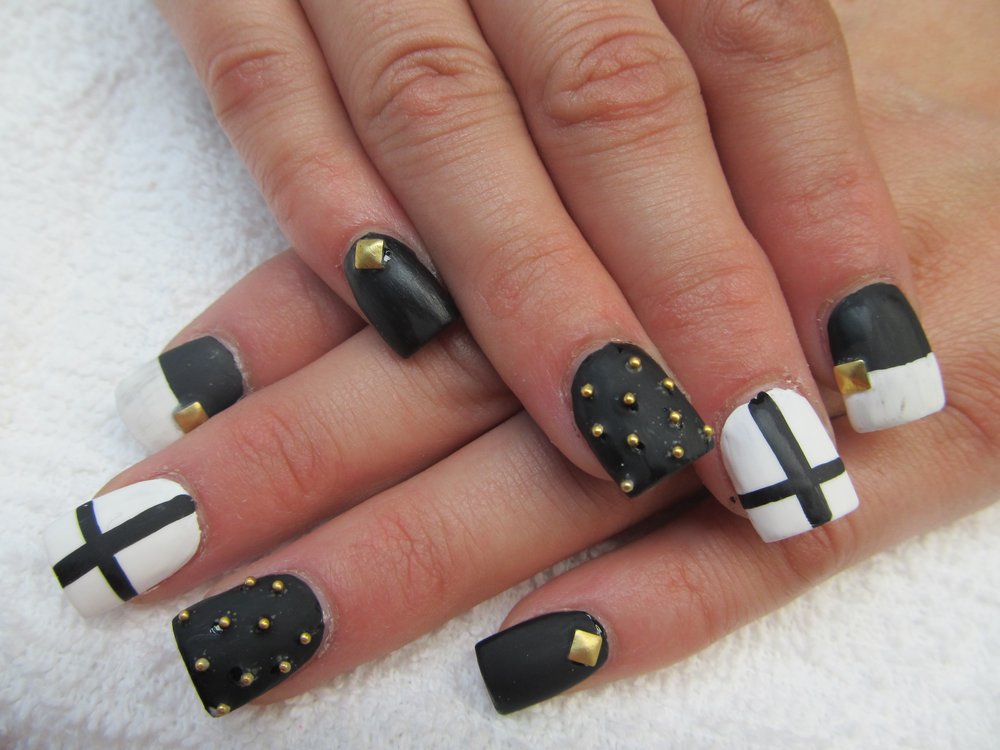 Nail Designs with Crosses