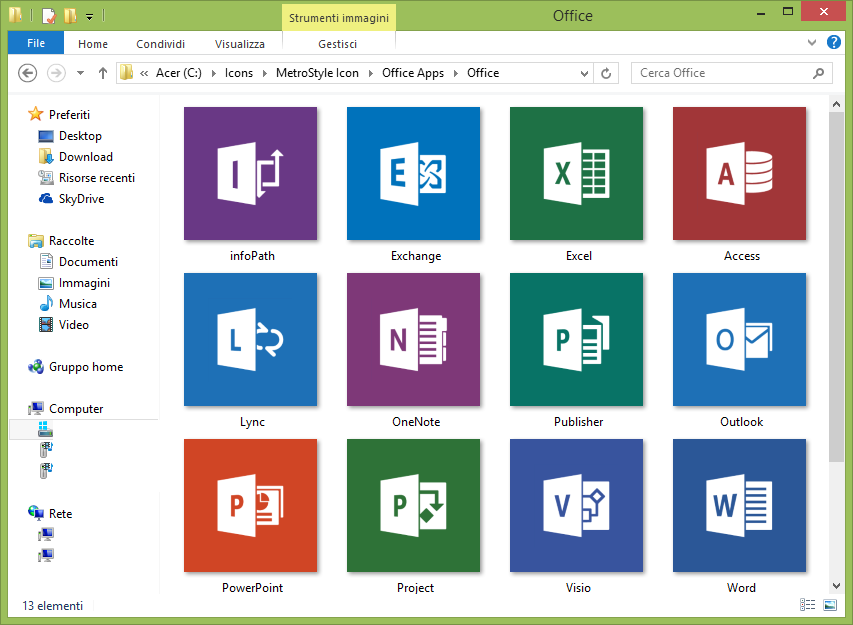 Office 2013 Icons