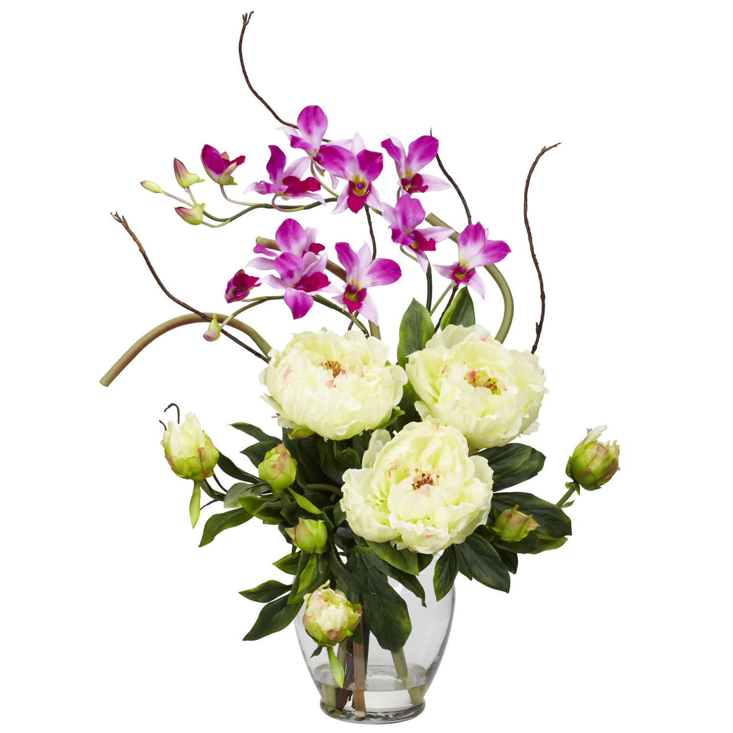 Orchid Silk Flower Arrangements