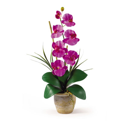 Orchid Silk Flower Arrangements