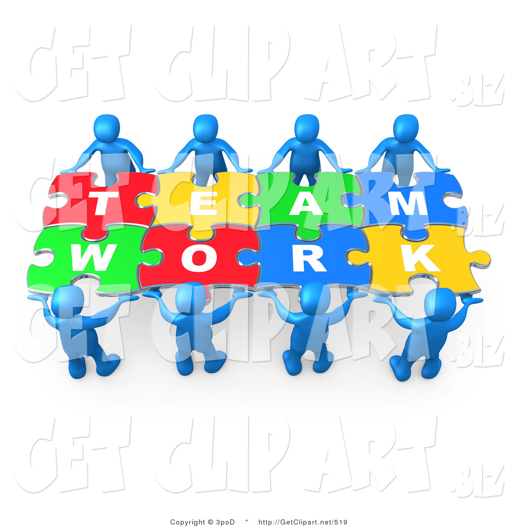 People Working Together Clip Art Free