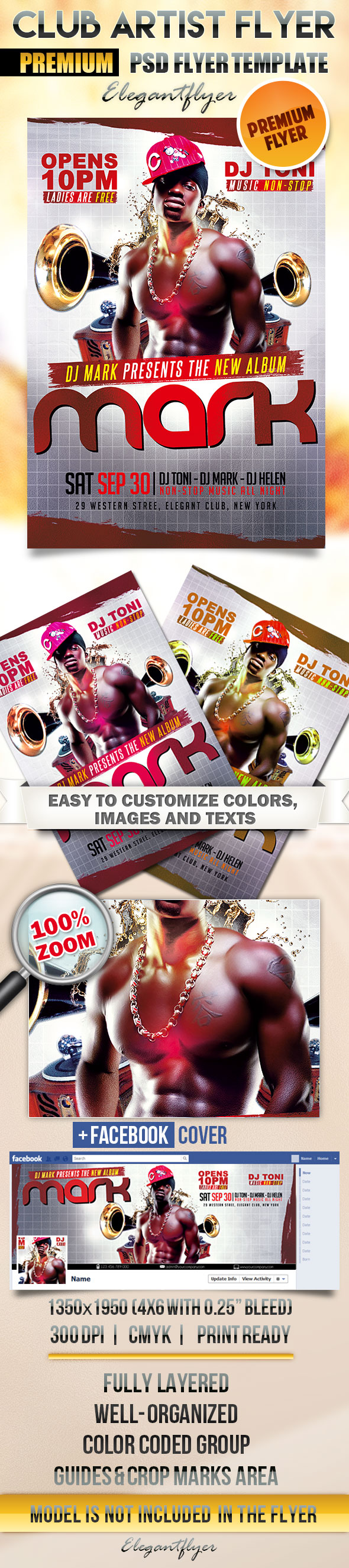 Photoshop Club Flyer Templates