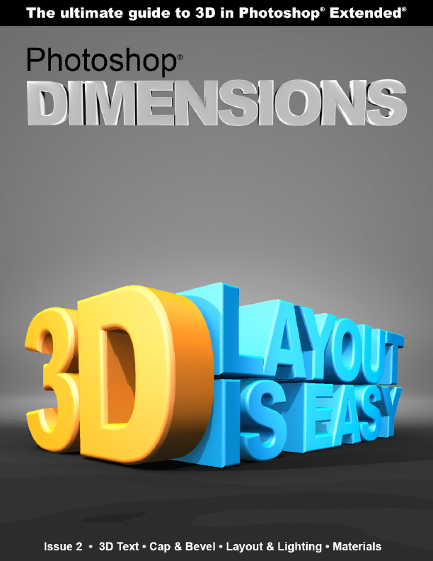 Photoshop CS6 3D Tutorial Photoshop CS6 3D Tutorial