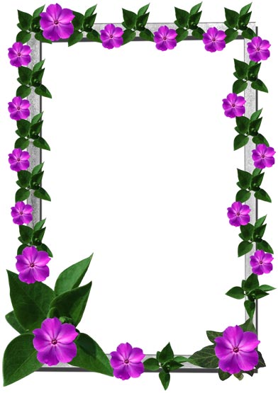 Photoshop Flower Borders and Frames