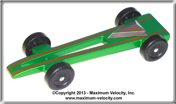 Pinewood Derby Car Vector